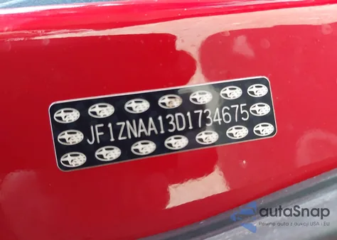 2013 Scion Fr-S 10 Series from USA, damaged, VIN JF1ZNAA13D1734675